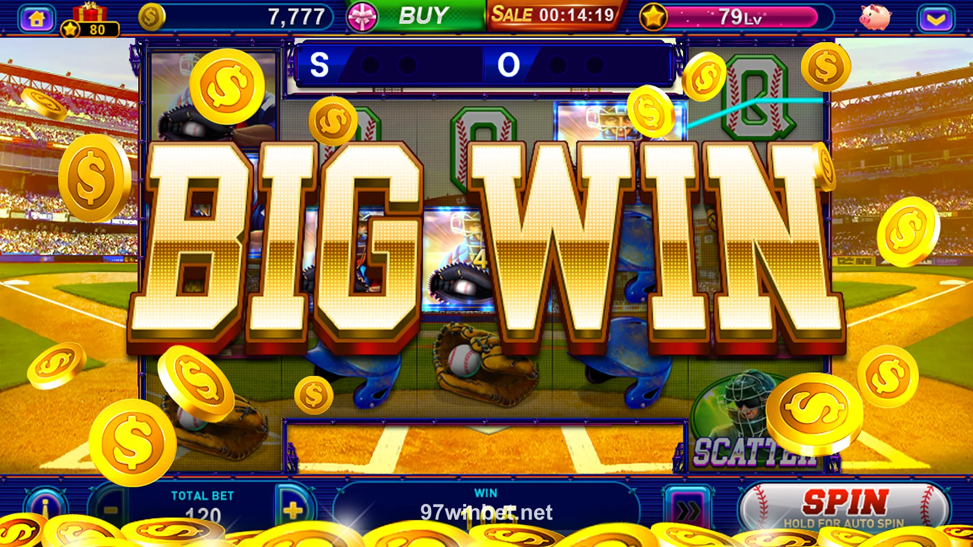 Giao diện ứng dụng 97win - Trung tâm thành viên